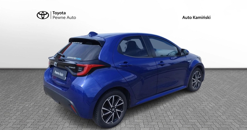 Toyota Yaris cena 85900 przebieg: 75000, rok produkcji 2021 z Piwniczna-Zdrój małe 172